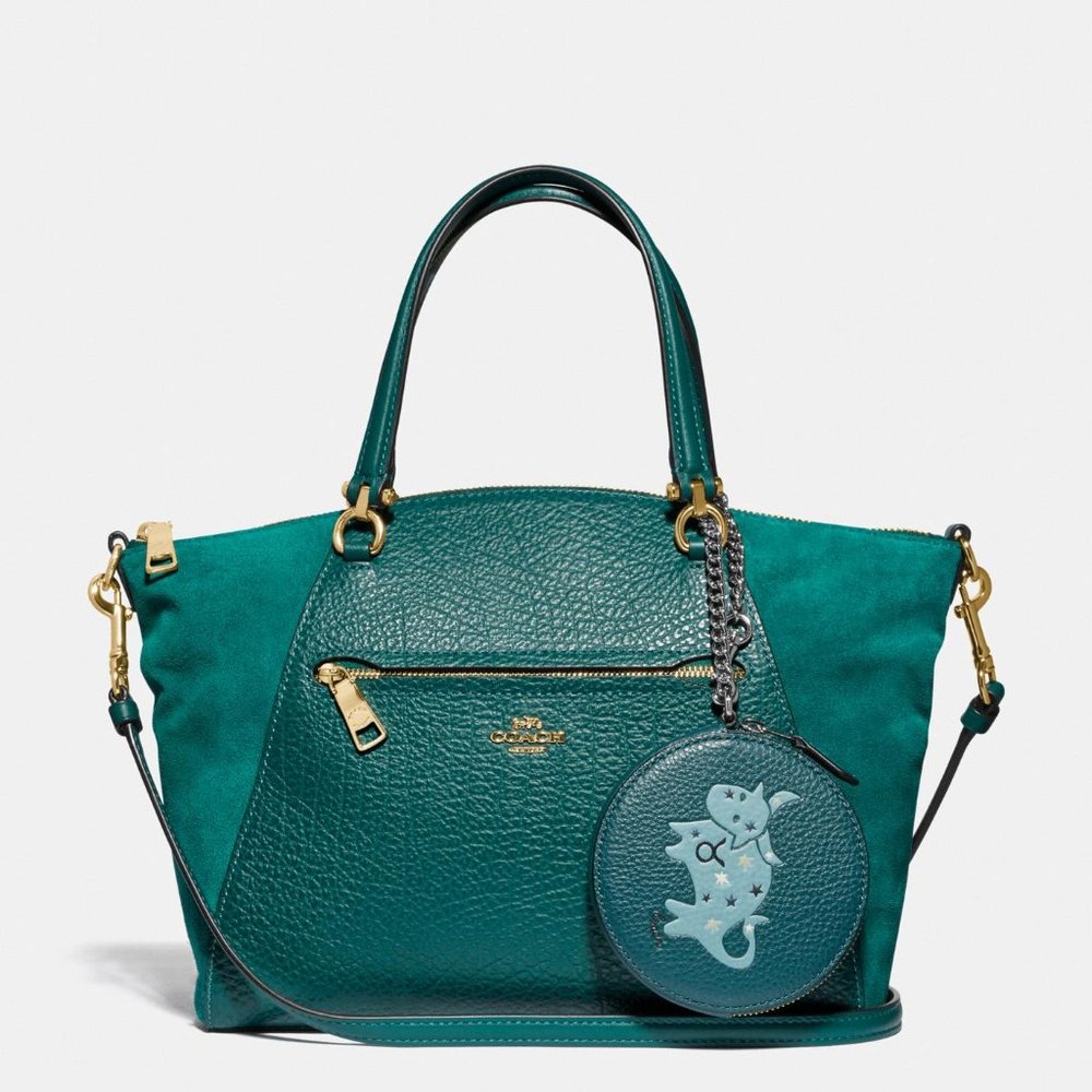 🎁Coach Round Coin Case With Taurus - Picture 4 of 4